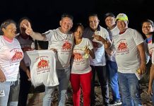 Alcalde del municipio Independencia participó en la caminata de San Vicente Ferrer (+ Fotos)