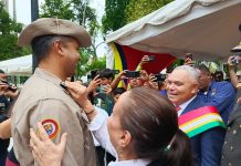 Lara: Alcalde de Iribarren es ascendido a primer teniente de la Milicia durante los actos conmemorativos del 19 de abril (+ Fotos)