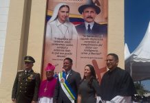 Celebran por primera vez en Ciudad Orinoco la Misa Crismal presidida por el Obispo del Tigre