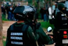 Guardia Nacional Bolivariana detuvo a tres extorsionädorës en flagräncia en Aragua