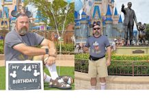 Hombre celebró sus 44 años con mágica sesión de fotos en Disney y conquistó las redes sociales