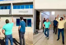 Gobernador Ernesto Luna supervisó avances del ambulatorio «Dr. José María Vargas» (+ Video)