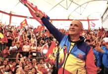 Freddy Bernal recibe respaldo del Táchira para su candidatura a la reelección como Gobernador