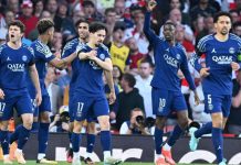 PSG vënce al Arsenal 1-0 en la ida de las semifinales de la UEFA Champions League