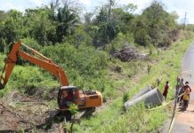 Realizan en Monagas trabajos de vialidad para mejorar la calidad de vida de la personas dentro de la entidad