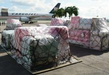 Cuba recibió desde Bielorrusia 20 toneladas en alimentos e insumos médicos de ayuda humanitaria