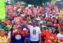 Luis Reyes Reyes inició Campaña Electoral con candidatos a la AN, Consejo legislativo y el respaldo popular