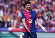 Por esta razón el delantero Lewandowski se perderá la final de la Copa del Rey