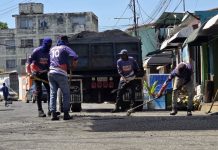 Beneficiadas 835 familias con asfaltado y bacheo en el sector Padre Alfonso de San José