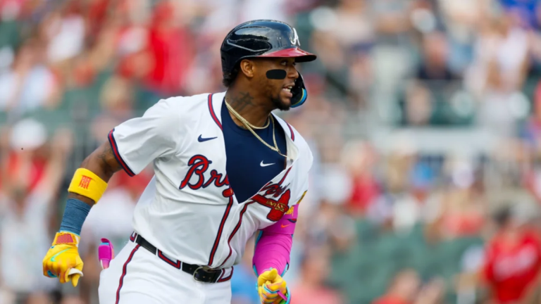 Ronald Acuña Jr. superó este registro de Henry Blanco en la Grandes Ligas (+Detalles)