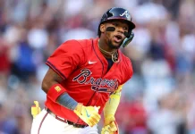 Ronald Acuña Jr. regresa por todo lo alto: conecta jonrón de 467 pies en su primer turno tras un año fuera