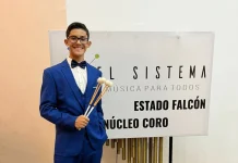 Joven percusionista venezolano conquista concurso Internacional en Pensilvania