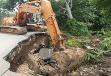 Inician los trabajos de corrección de falla de borde en el sector La Plena de Monagas