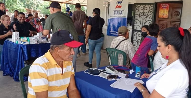 Gobernación del Zulia impulsa jornada de salud en La Cañada de Urdaneta