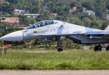 Grupo de aviones Sukhoi realizó ejercicios militares en Barquisimeto (+ Fotos)