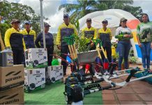 Alcaldesa Ana Fuentes entregó insumos para reforzar embellecimiento de parques en Maturín (+Fotos)