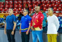 Luis Marcano inaugura la Superliga Junior Baloncesto U14 en el recuperado Gimnasio Luis Ramos de Barcelona (+ Fotos)