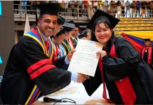 Gobernador Alejandro Terán acompañó graduación de 889 profesionales de la Universidad Nacional Experimental de la Gran Caracas (UNEXCA)