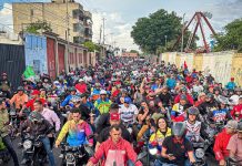 En Lara celebran con gran movilización la victoria de Luis Reyes como Gobernador