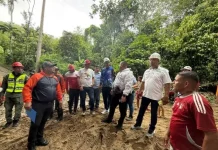 Autoridades atienden desbordamientö del río Nueva Colombia en Sucre