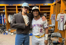 Bad Bunny destaca el trabajo del criollo Luisangel Acuña durante la Subway Series