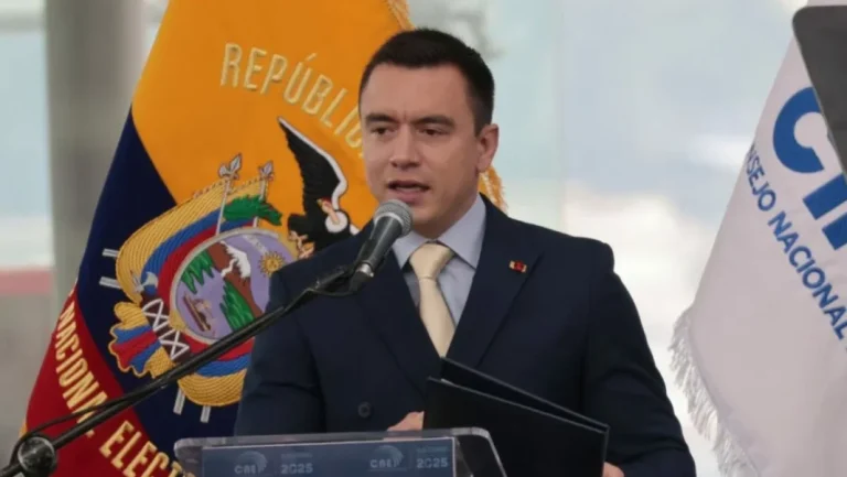 Daniel Noboa presenta proyecto de ley económico ante la nueva Asamblea Nacional