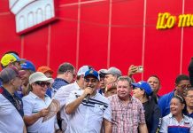 Sergio Garrido inicia campaña por la reelección en Barinas con masiva movilización (+ Fotos)