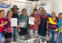 Consejos Comunales de Sabaneta firman convenios para la ejecución de proyectos gracias a los recursos del CFG (+ Fotos)