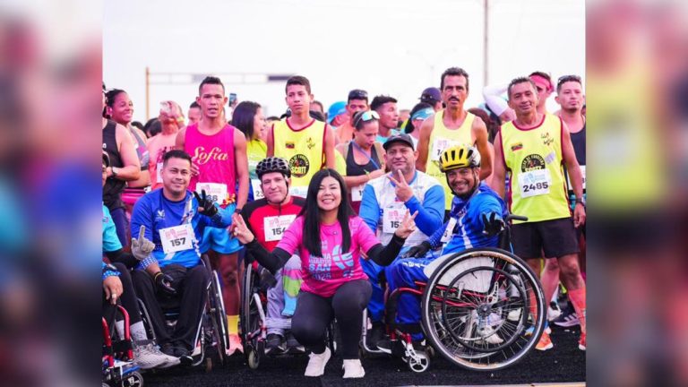 Alcaldesa Sugey Herrera acompañó a los más de 1.600 atletas que participaron en la Media Maratón San Celestino 2025 (+ Fotos)