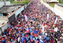 Municipio Diego Ibarra desbordó las calles en apoyo al candidato Rafael Lacava (+ Fotos)