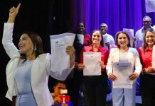 Desde el Teatro Luis Mariano Rivera: Jhoanna Carrillo fue acreditada y proclamada por el CNE como la primera Gobernadora del estado Sucre