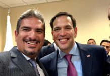 Kevin Blanco Uribe padre que secueströ a su hijo está vinculado a Marco Rubio y María Elvira Salazar (+ Fotos)