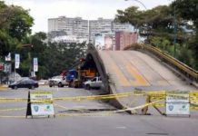Cierre parcial del elevado de Las Mercedes se extenderá hasta el lunes