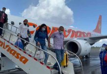 90 venezolanos retornan a Venezuela este martes desde Honduras en nuevo vuelo de Conviasa