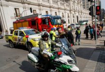 En Chile evacuaron La Moneda y edificios cercanos tras fuërte olor a gas