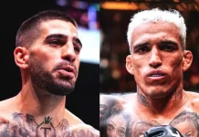 Ilia Topuria y Charles Oliveira pëleârán por el título vacante de peso ligero en el UFC 317