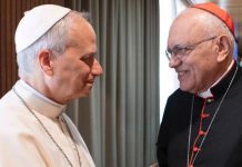 Cardenal Baltazar Porras compartió foto con el papa León XVI tras histórica elección en El Vaticano