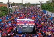 Candidato del GPPSB, Rafael Lacava recorrió la emblemática Avenida Principal “Nuestra Señora de Coromoto” del municipio Guacara