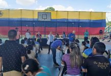 109 personas atendidas en el Liceo Juan Francisco Mila de La Roca en Monagas