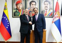 Venezuela y Serbia fortalecen su alianza estratégica tras reunión en la ciudad de Caracas