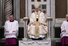 Papa León XVI ya es oficialmente el Obispo de Roma tras completar la toma de posesión