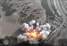 Falló el último lanzamiento de SpaceX con megacohete Starship y cae al océano Índico