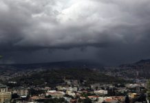 Inameh pronostica lluvias con descargas eléctricas en varias regiones del país este 7 de mayo