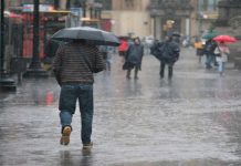 Lluvias y törmentas eléctricas marcarán la jornada de este viernes en gran parte del país