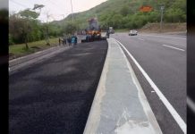 Más de 92 toneladas de asfalto y 97% de avance en la Caracas-La Guaira