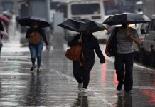 Inameh estima lluvias con descargas eléctricas en la tarde y noche para este viernes 2 de mayo