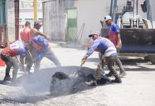 Avanzan trabajos de asfaltado en comunidad Puerto Nuevo de Valencia