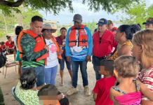 Más de 300 familias trasladadas a refugios por crecida del Orinoco