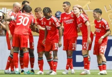 Benfica se corona líder del Grupo C tras imponerse al Bayern Múnich