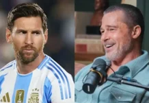 Brad Pitt enciende la polémica en redes sociales con comentarios sobre Lionel Messi